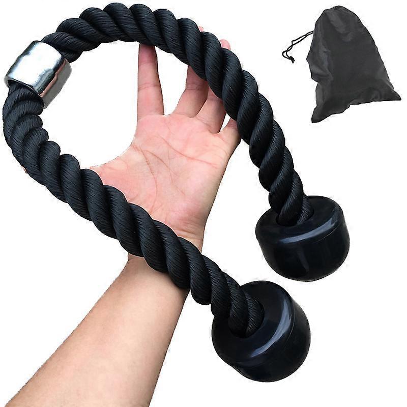 Tricep Training Rope Home Gym Push Pull Cord Bodybuilding Fitness Equipment