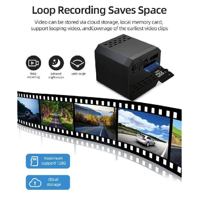 Мини 4K WiFi Камера Удаленный Монитор Детекция Движения Ночное Видение Долгая Батарея Оповещение о Безопасности Внутренняя Наружная Домашняя Камера Безопасности