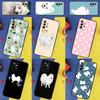 Чехол для Samsung Galaxy A13 A33 A53 A36 A26 A05 A06 A16 A54 A34 A14 A32 A52 A55 A35 A15 A56 с изображением японского шпица