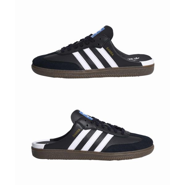adidas Оригинальные мюли Samba Og Color Block с круглым носком, без застежки, женская обувь LB3815