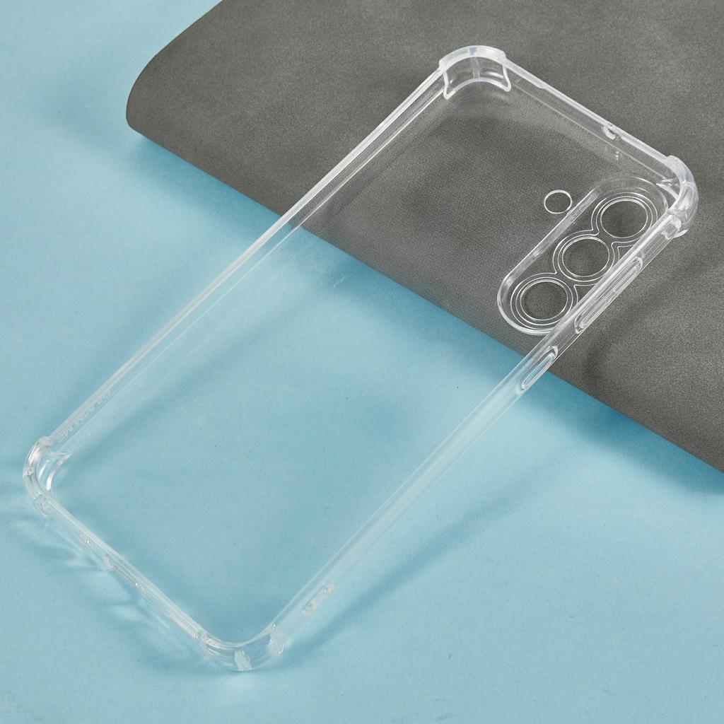 For Samsung Galaxy M56 5G Phone Case Reinforced Four Corner Anti-Drop Clear TPU Cover