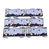 Crib Liner Four Sided Cute Printed Soft Breathable Crib Bumpers Pads for Newborn Toddler Style 2