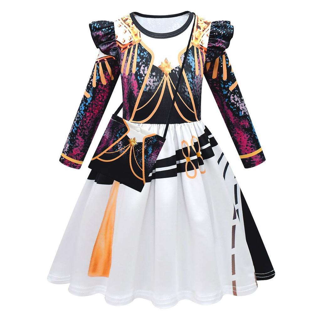 KPop Popular Movies Demon Hunters Dress for Girls 2-12Years Christmas Halloween Cosplay Rumi Mira Zoey Masquerade Party Costu