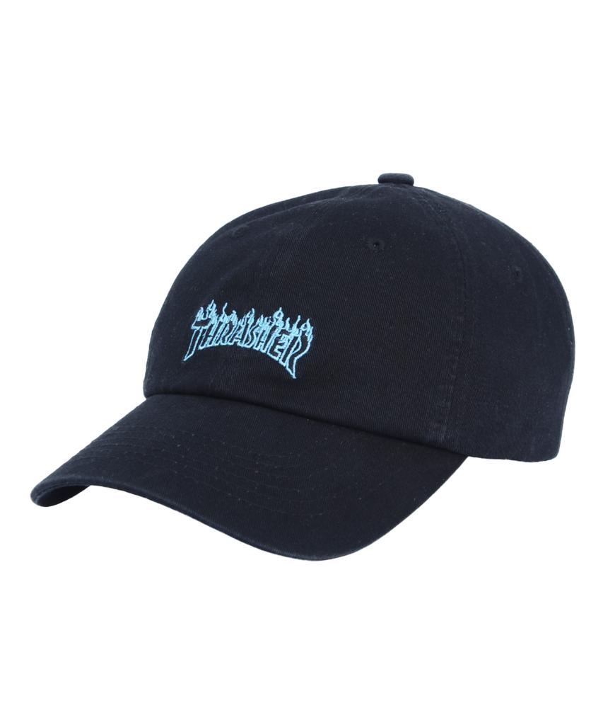 Treasure Flame Cotton Ball Cap Black
