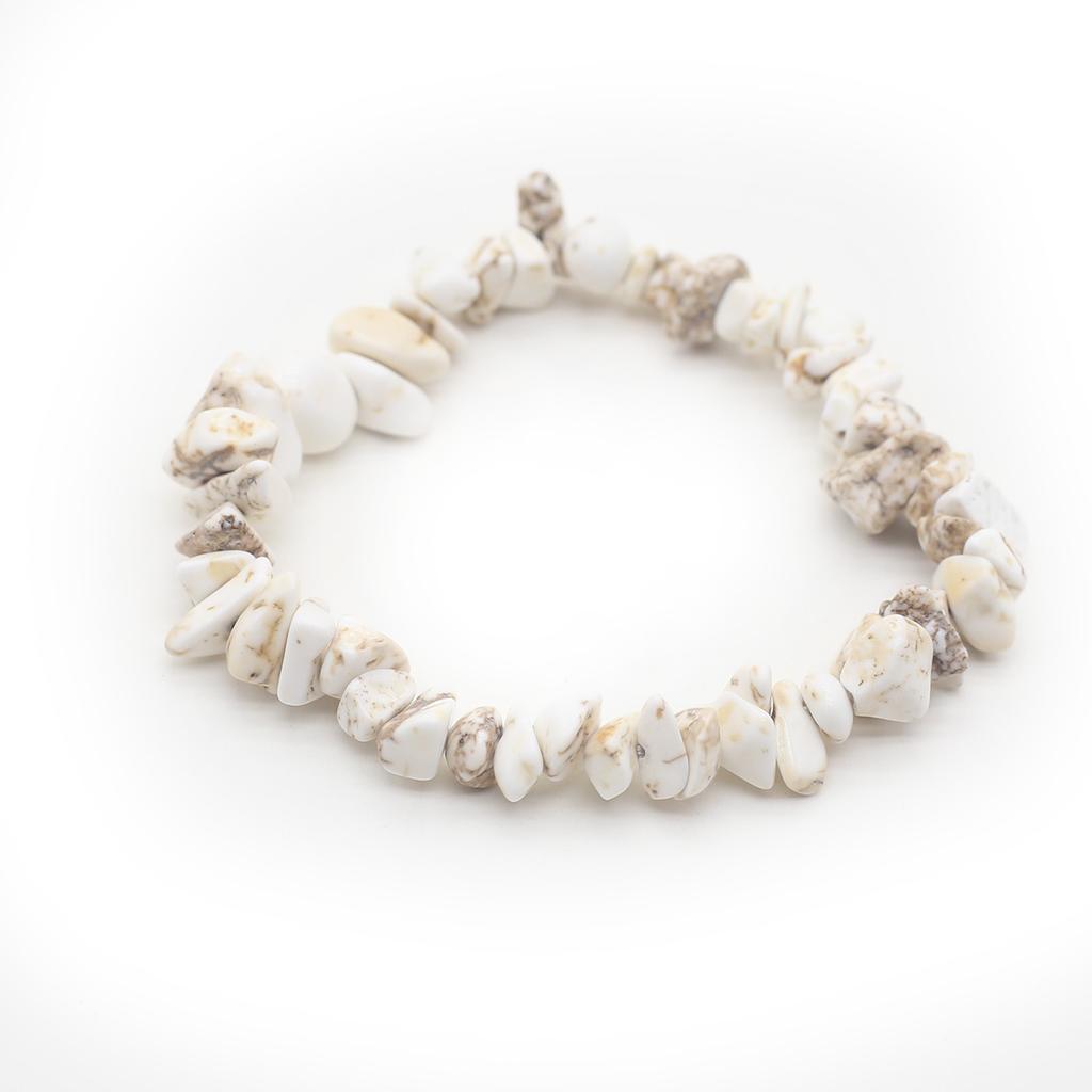 1 шт., браслет из натурального камня, нерегулярный кристалл, аметист, агат, флюорит, синяя бирюза, опал, браслеты для женщин и мужчин, ювелирные изделия 19 см