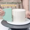 Flexible Cake Smoother Plastic Cake Spatula New Icing Tool  Household Baking Tool