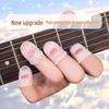 Прозрачный протектор для пальцев для левой руки с противоскользящим покрытием для облегчения боли и игры на пианино