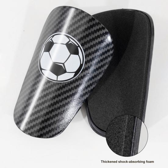 1 пара мини-футбольных щитков для голени, легкие защитные щитки для ног, футбольный узор, миниатюрный футбол, спортивная экипировка для мальчиков и девочек