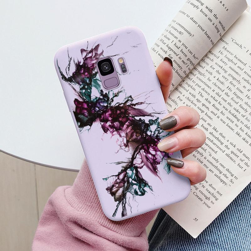 Цветной Роскошный Мраморный Чехол Для Samsung Galaxy S9 S 9 Plus Fundas Мягкий Силиконовый Защитный Задний Чехол Для Samsung S9 Ударопрочный Чехол