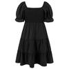 Women's Sexy Ruffled Cake Skirt Slim Fit Temperament Short Dress Summer Dress Short Sleeve Sundress