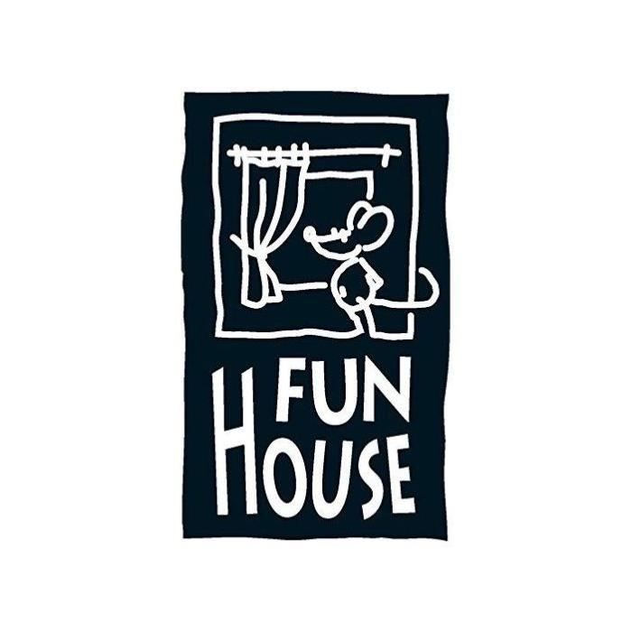 FUN HOUSE 713095 INDIAN PANDA Salon de jardin avec une table, 2 chaises pliables et un parasol pour enfant