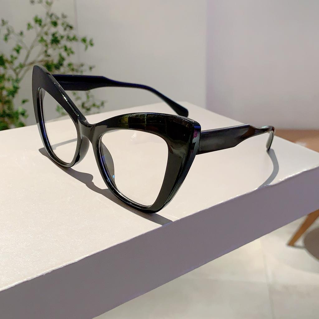 Оверсайз очки «кошачий глаз» женские стильные винтажные очки для защиты от синего света, оправа конфетного цвета в форме бабочки