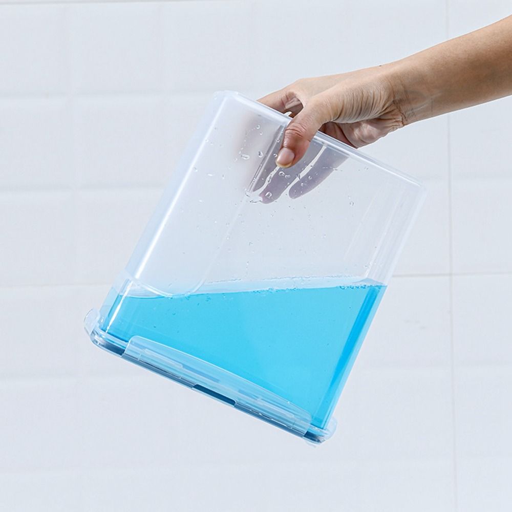 Plastic Cereal Storage Container Sealed Food Storage Box Practical Grain Storage Tank Home