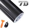 SEAMETAL Carbon Sheet 7D Car Wrapping Film Car Exterior Interior Protection Film Carbon Style