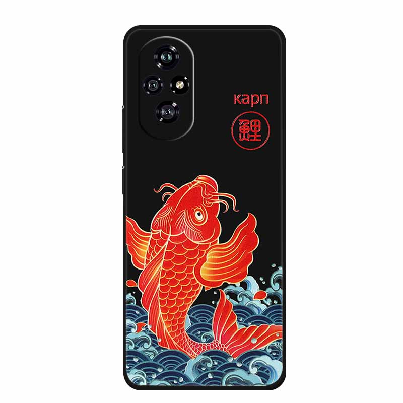 3D Embossed Case For Honor 200 Pro Phone Case 200Pro Shockproof Silicone Soft Coque For Honor 200 Pro lite Back Cover Case Funda