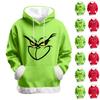 Women's Casual Fashion Print Long Sleeve Hooded Sweatshirt Top