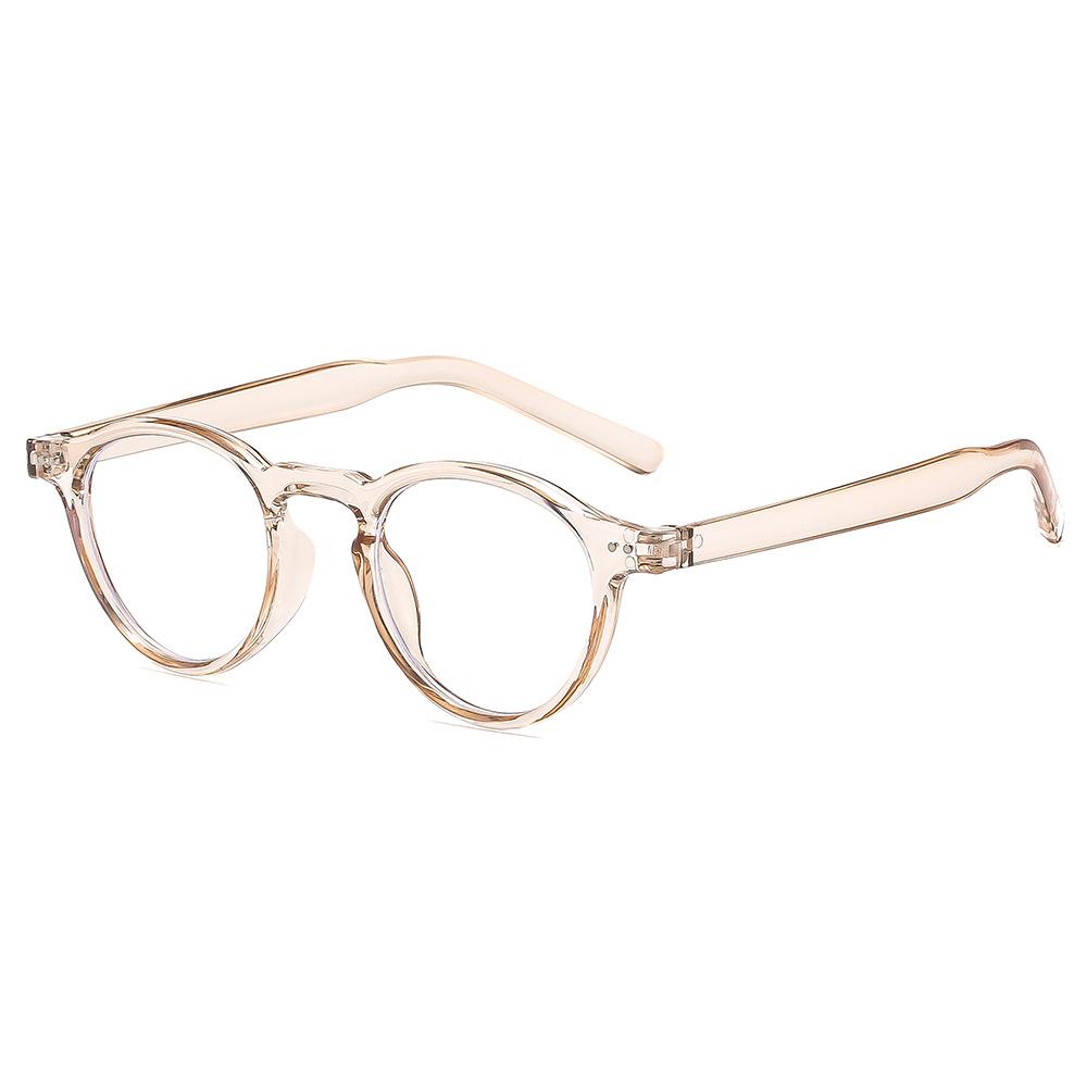 Retro small frame sunglasses men's and women's UV protection sunglasses fashionable and versatile new round frame glasses
