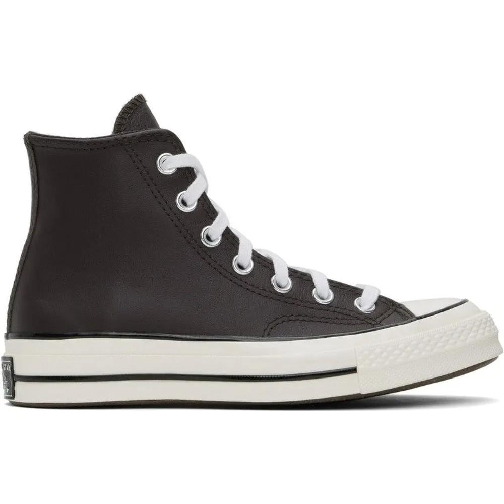Converse Brown Chuck 70 Heritage Color Leather High-Top Sneakers A10154C