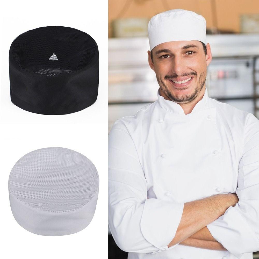 Japanese Korean Style Chef Hats Thin Net Cook Caps Cook Accessories Chef Beanie Canteen Catering