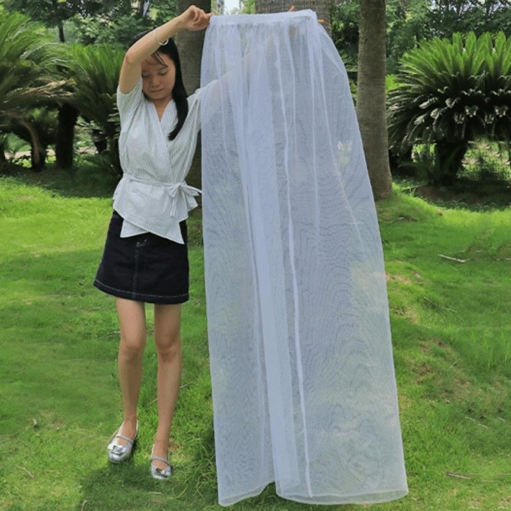 Bee Repellent Women's Net Dress Anti-Bug Net Mosquito Repellent Cover Summer Wear