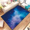 3D Moonlight Unicorn Print Rug Galaxy Planet Living Room Bedroom Sofa Décor Rug Door Mat Kitchen Non-Slip Floor Mat Picnic Camp