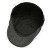 Men's Hat Autumn Winter Outdoor Casual Personal Peaked Cap Women's Retro British Solid Color Light Board Beret
