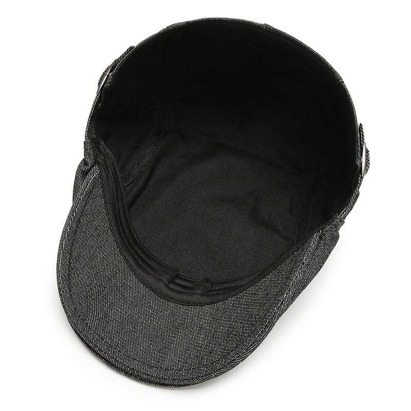 Men's Hat Autumn Winter Outdoor Casual Personal Peaked Cap Women's Retro British Solid Color Light Board Beret