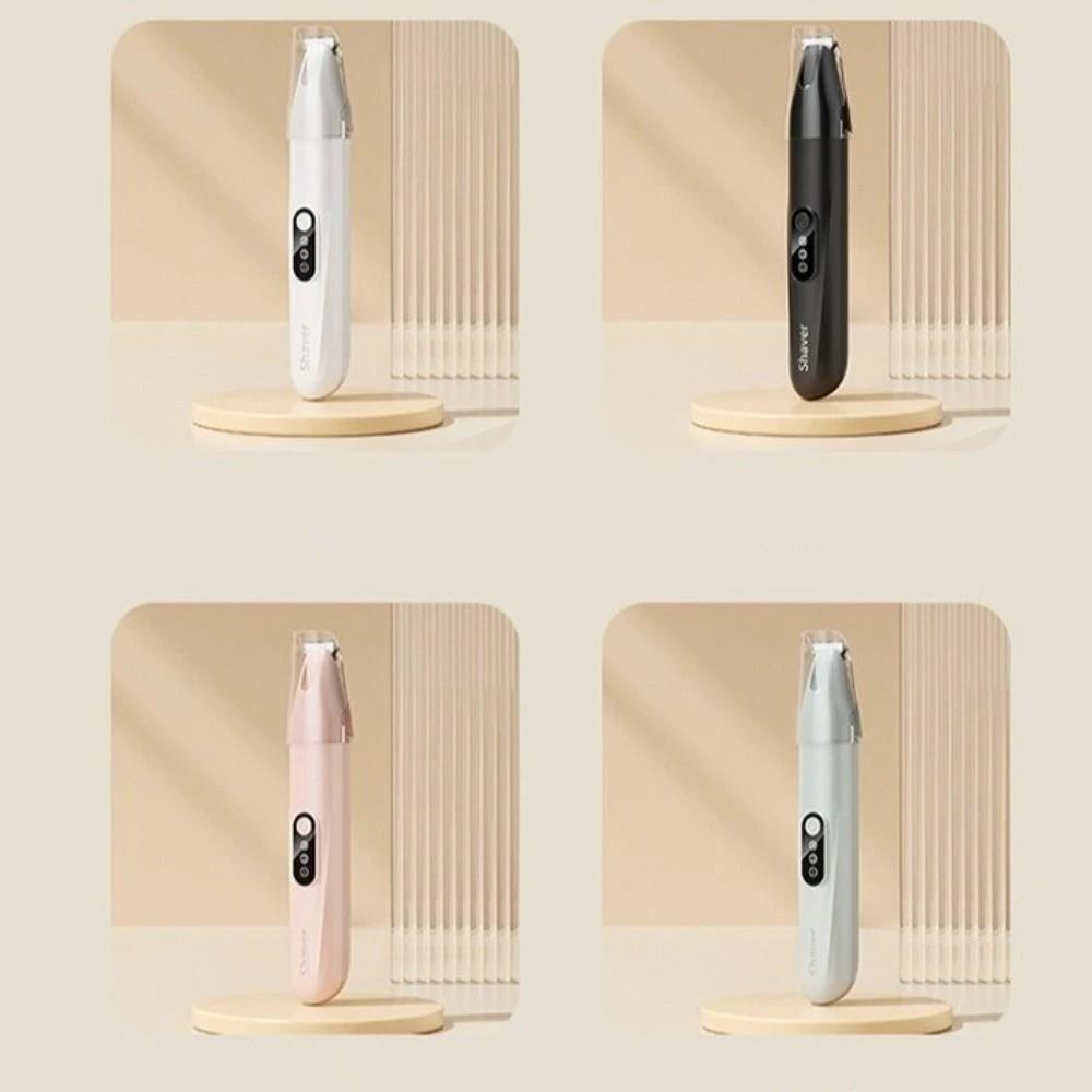 Электрическая машинка для стрижки шерсти животных USB-зарядка Тихая работа Машинка для груминга животных Профессиональная со светодиодом Электрическая бритва для кошек