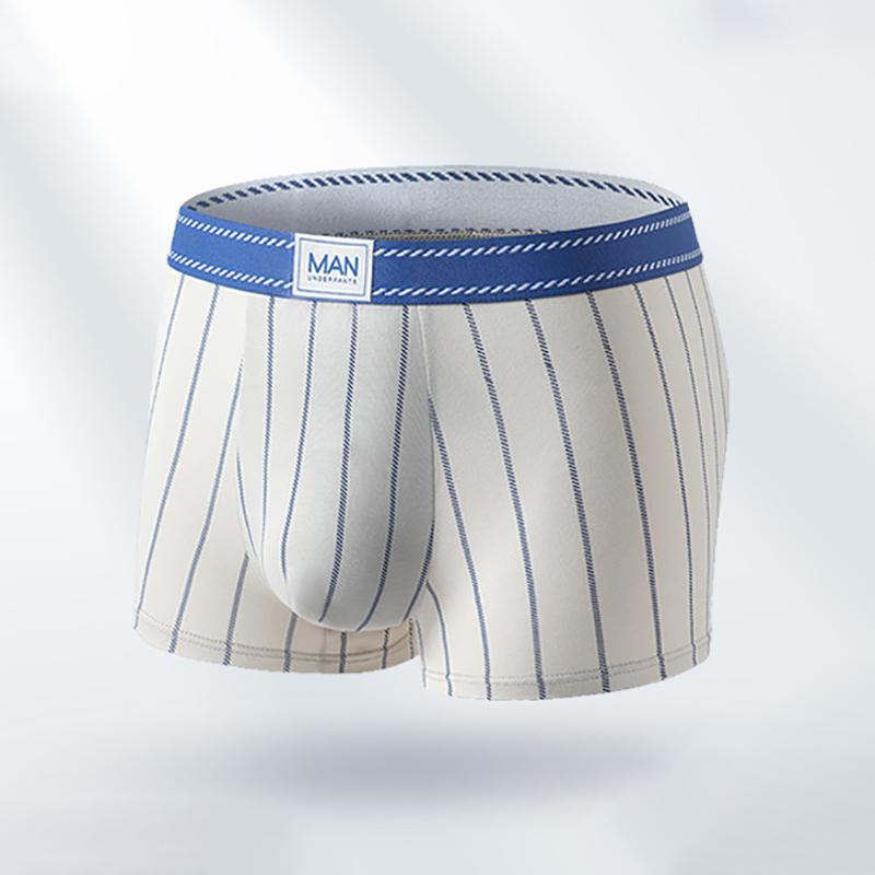 Мужское нижнее белье в полоску большого размера, трусы для мальчиков, трусы, большие боксеры, шорты большого размера, трусики Xl-4xl