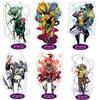New 15CM Anime JoJo Bizarre Adventure Large Size Acrylic Stand Figure Model Plate Holder Cake Topper Animation Peripheral