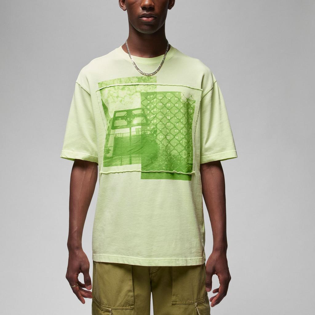 Jordan Футболка X UNION x Bephies Beauty Supply зеленая мужская уличная FD4246-303