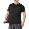 PUMA T-Shirts Men's Black Crew Neck Thin Straight Fit