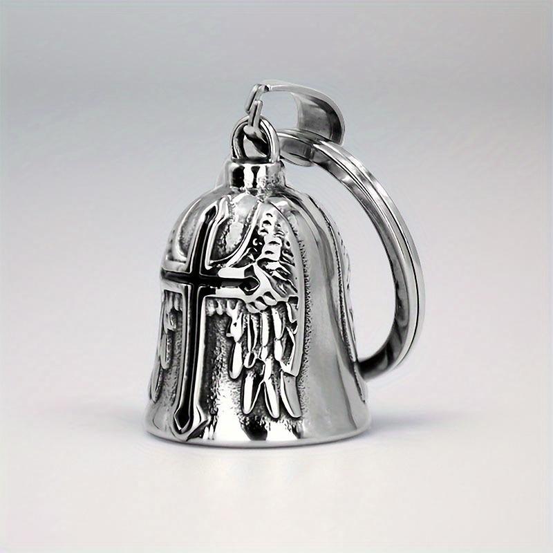 1 шт. Мотоциклетный колокольчик на удачу из нержавеющей стали для езды на мотоцикле в стиле ретро-панк