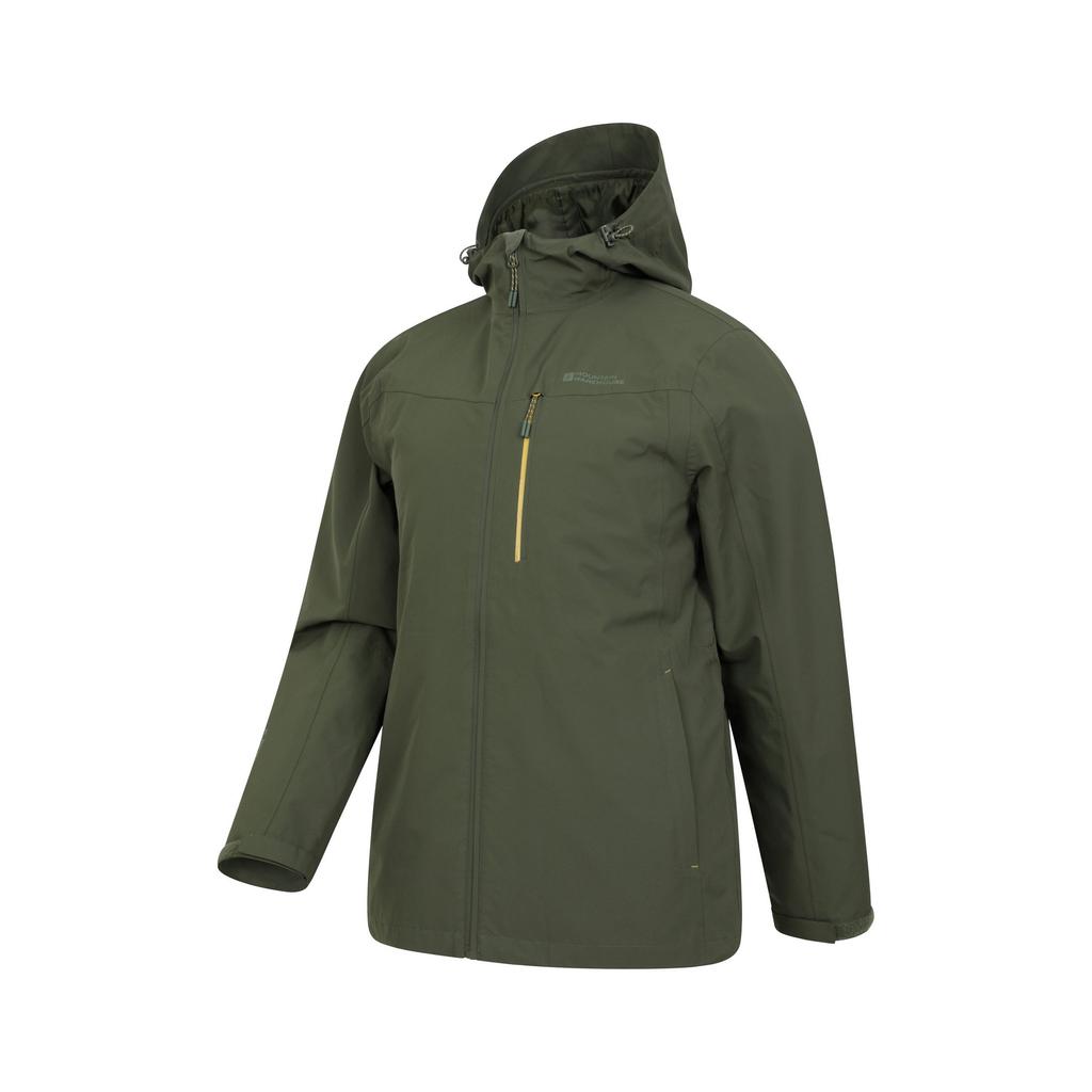 Mountain Warehouse Mens Brisk Extreme Colour Block Waterproof Jacket