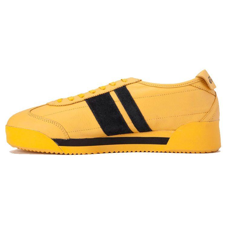ONITSUKA TIGER Mexico 66 Sd Pf Shock Absorbing Non-Slip Wear-Resistant Low-Top Casual Shoes Unisex Sneaker Yellow Black 1183B455-750