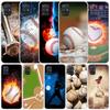 Мягкий чехол в спортивном стиле бейсбол для Samsung Galaxy A12 A22 A32 A52 A72 A02S Чехол для телефона Note 20 Ultra 10 S10 Plus A51 A71 A50S A20S A10
