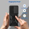Чехол для TECNO Spark 40 Pro+ 4G со шторкой для камеры, из ПК + ТПУ, с подставкой, чехол для телефона