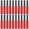 10/20Pcs 60mm Magnetic Screwdriver Extension Bit Tips Holder 1/4inch Hex Shank Kit Drill Bit Adapter Sleeve Tools for Nuts