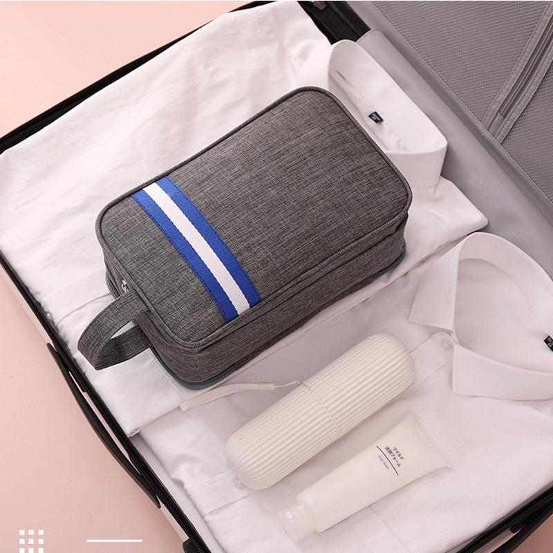 Косметичка для женщин и мужчин, водонепроницаемая косметичка Dopp Kit для путешествий, косметический кейс, сумка для туалетных принадлежностей, органайзер для бритья, аксессуары для макияжа 2023