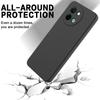 For Vivo Y58 5G Liquid Silicone Case Phone Back Cover with Hand Strap