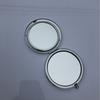 Модное повседневное ретро матовое круглое карманное зеркало для макияжа портативное двухстороннее складное лупа