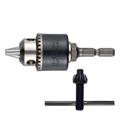 Сверлильный патрон с ключом, диаметр 0,8-6,5 мм, BH-20