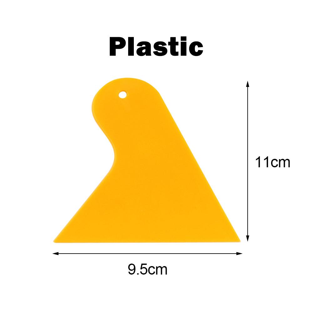 1Pc Trapezoidal Medium Soft Squeegee Scraper for Car Wrapping/Window Tinting/Wallpaper Installing Car Vinyl Film Wrapping Tool