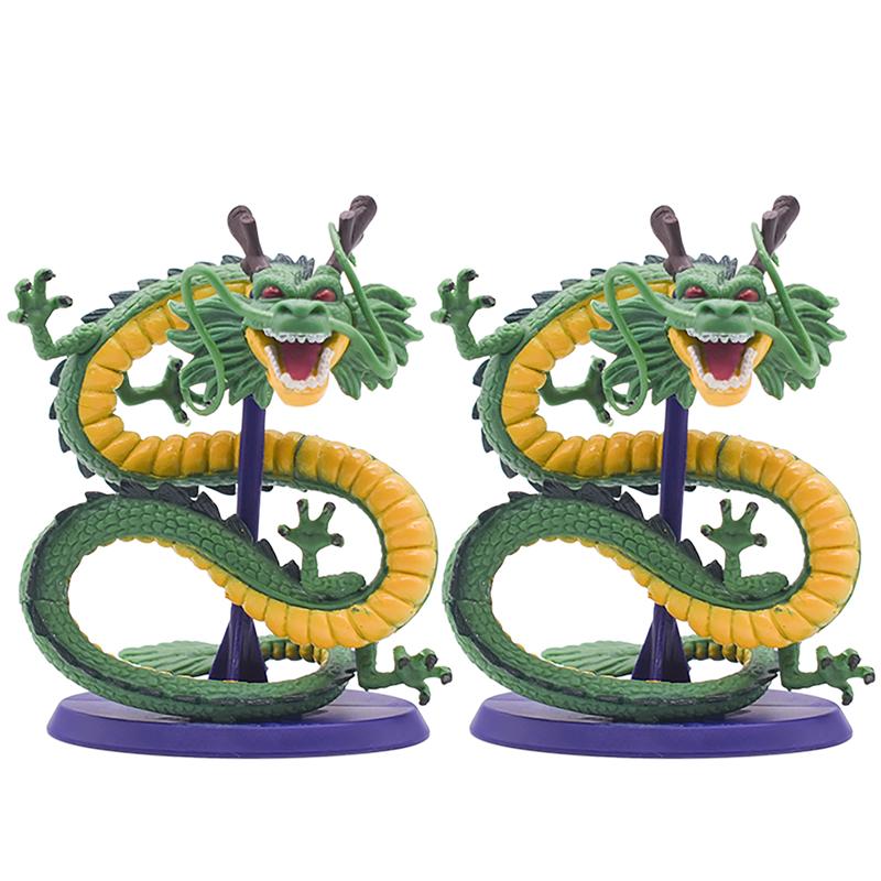 Фигурка Шенрона из Dragon Ball Z, игрушка по мотивам мультфильма DBZ, Сон Гоку, голубой дракон, ручная работа, ПВХ, аниме-фигурка, украшение на день рождения, модель куклы.