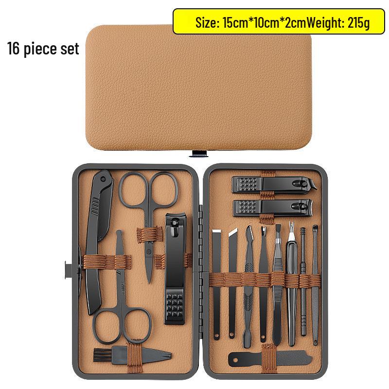 2025 Набор кусачек для ногтей «Орлиный клюв» для трансграничной торговли: Набор инструментов для маникюра из 7-26 предметов