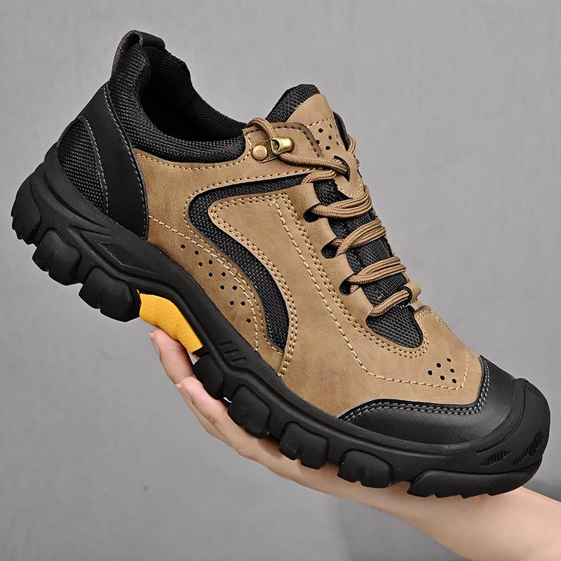 Роскошные мужские походные кроссовки из натуральной кожи для мужчин, повседневная обувь для походов и отдыха, обувь для скалолазания