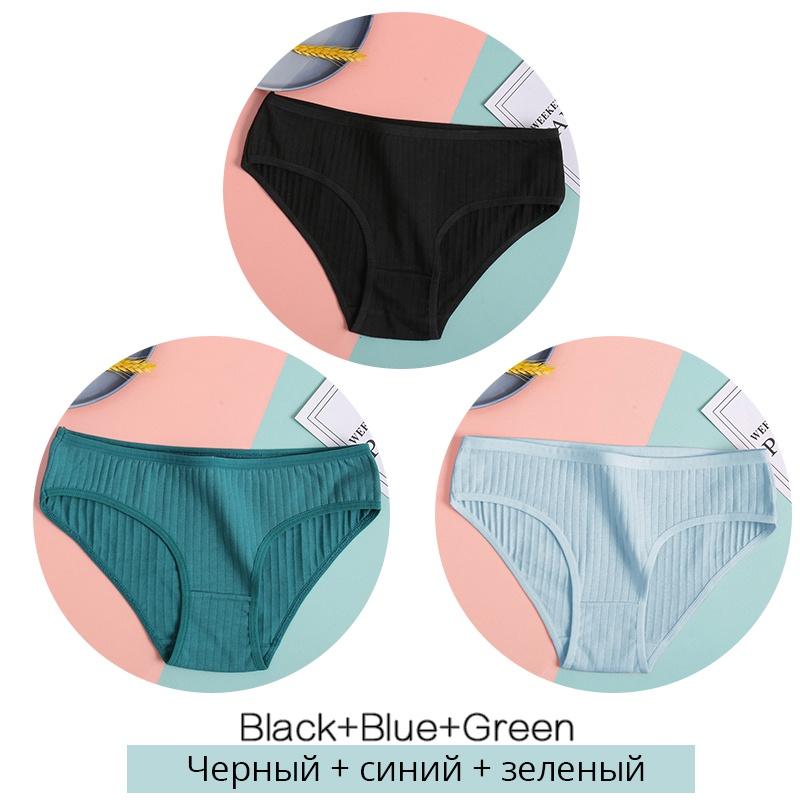 3 шт./компл. хлопковые трусики для женщин, женские удобные трусы, женское однотонное нижнее белье, нижнее белье для девочек, трусики M-XL