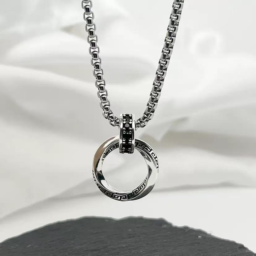 New 925 Sterling Silver Necklace Vintage chain For Men Women Fashion Clavicle Chain Necklaces Wedding Party Jewelry Gift