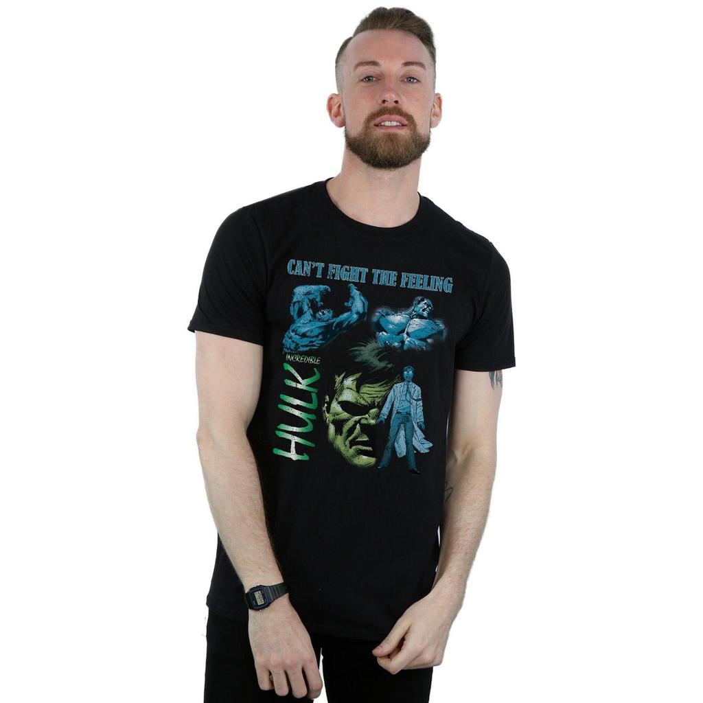 Marvel Mens Hulk Homage T-Shirt
