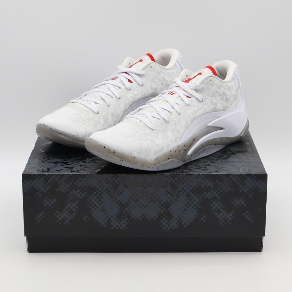 DR0676-106 Nike Jordan Zion 3 Fresh Paint Белый Цементный Серый Красный (Мужской)